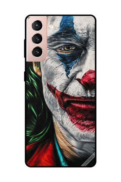 Covernex غطاء حماية لهاتف سامسونج جالاكسي S21 - نصف وجه جاد