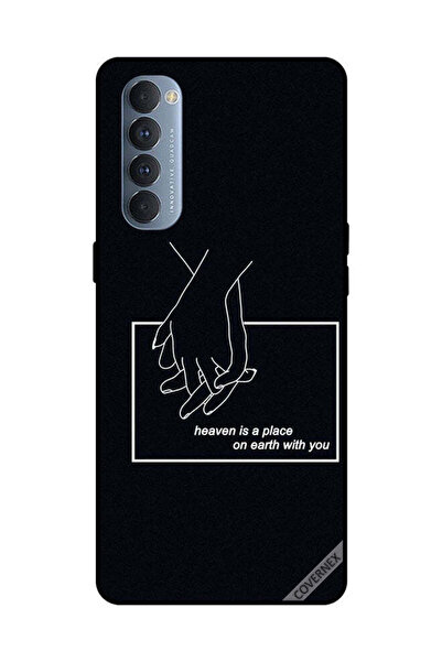 Covernex غطاء حماية لهاتف Oppo Reno 4 Pro الجنة مكان على الأرض معك