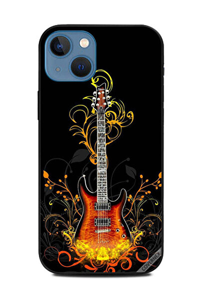 Covernex غطاء حماية لهاتف Apple iPhone 13 بتصميم جيتار زهري
