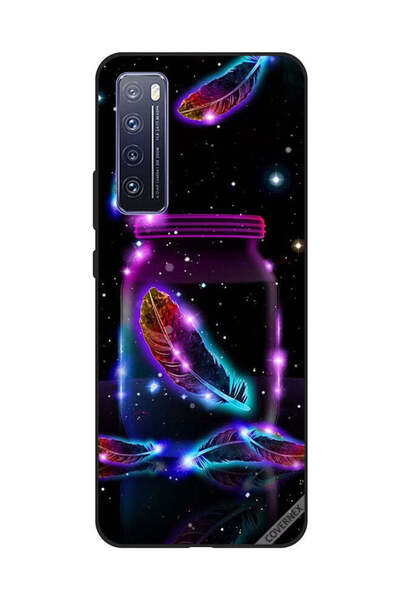 Covernex غطاء حماية لهاتف هواوي نوفا 7 - ريش في جرة