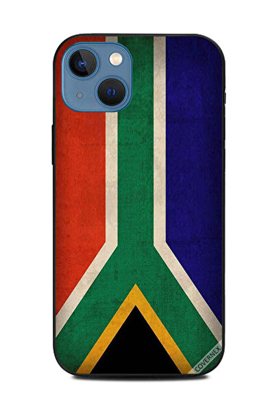 Covernex غطاء حماية لجهاز Apple iPhone 13 بعلم جنوب أفريقيا العتيق