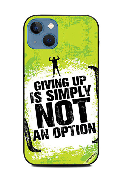 Covernex غطاء حماية لهاتف Apple iPhone 13 الاستسلام ليس خيارًا على الإطلاق