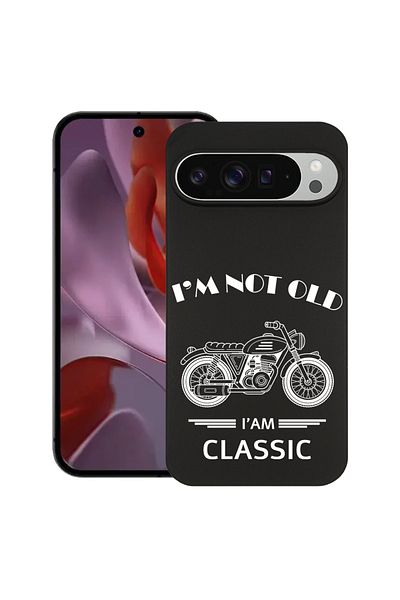 bestcase ® Slim Silicon Case For Google Pixel 10 Pro XL, I'm Not Old I'm Classic, 2036426 B 1866