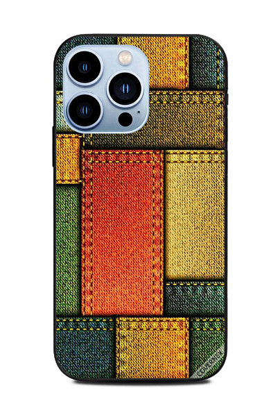 Covernex غطاء حماية لهاتف Apple iPhone 13 Pro بنمط جينز متعدد الألوان