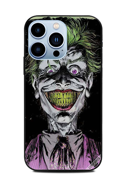 Covernex غطاء حماية لهاتف Apple iPhone 13 Pro - الرجل الضاحك - وردي