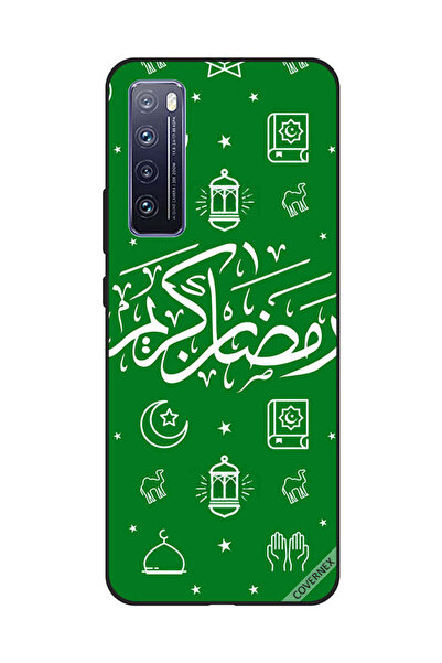Covernex غطاء حماية لهاتف هواوي نوفا 7 - رمضان كريم - أخضر