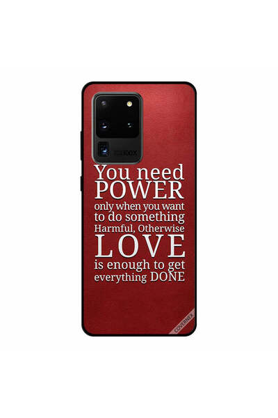 Covernex غطاء حماية سامسونج جالكسي S20 ألترا - الحب يكفي