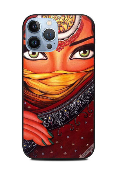 Covernex غطاء حماية لهاتف Apple iPhone 13 Pro Max - فتاة ذات رموش حلوة