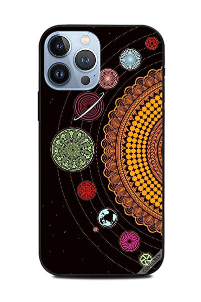 Covernex غطاء حماية لهاتف Apple iPhone 13 Pro Max أشكال ماندالا الفضائية