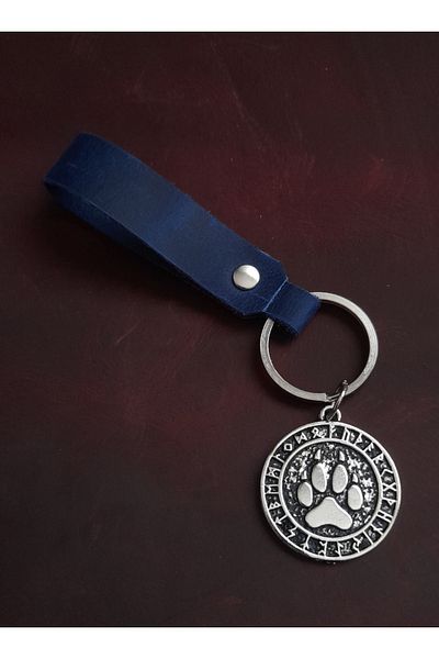 BSN Store Bear Claw Figure Premium Genuine Leather Keychain Gift Keychain