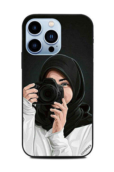 Covernex غطاء حماية لهاتف Apple iPhone 13 Pro - فتاة محبة للتصوير الفوتوغرافي