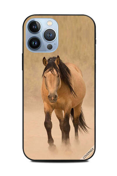 Covernex غطاء حماية لجهاز Apple iPhone 13 Pro Max سباق الخيل البني