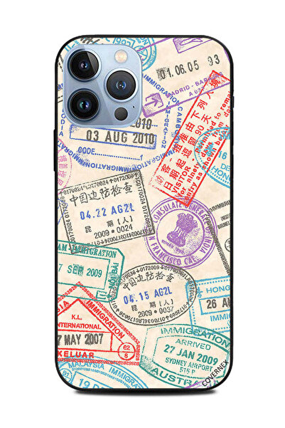 Covernex غطاء حماية لهاتف Apple iPhone 13 Pro Max - طوابع السفر