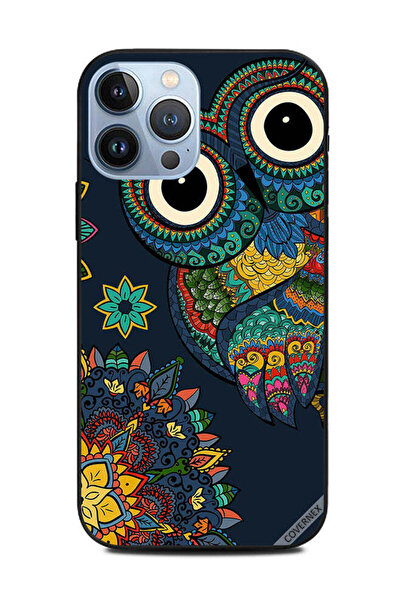 Covernex غطاء حماية لهاتف Apple iPhone 13 Pro Max بتصميم بومة زهرية