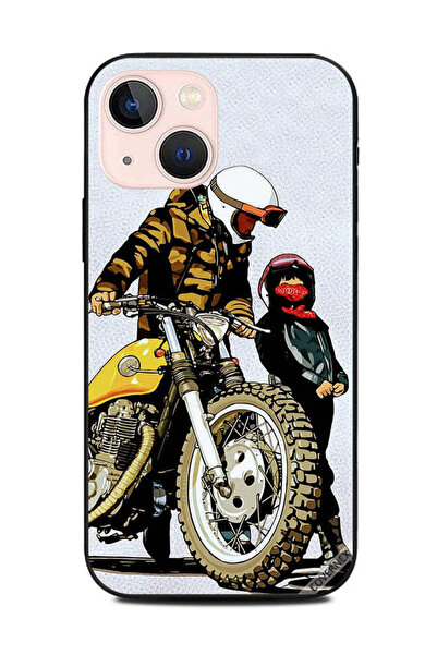 Covernex غطاء حماية لهاتف Apple iPhone 13 Mini Biker Couple