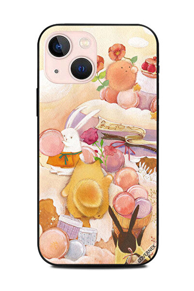 Covernex غطاء حماية لهاتف Apple iPhone 13 Mini Bunnies Fun