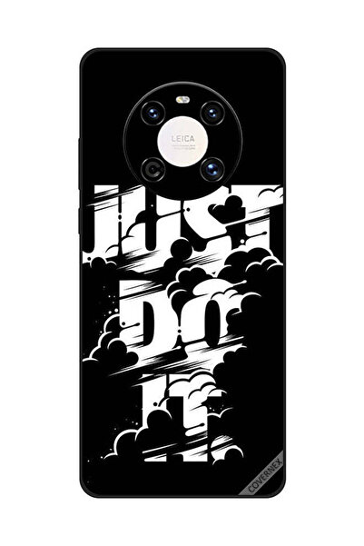 Covernex غطاء حماية لهاتف هواوي ميت 40 - جاست دو إت - أبيض وأسود