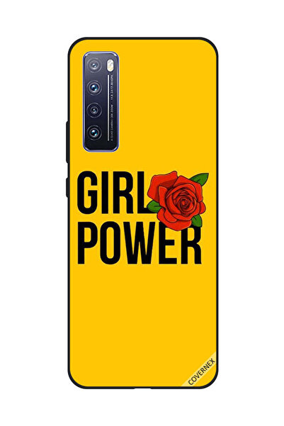 Covernex Protective Case Cover For Huawei Nova 7 Girl Power Yellow