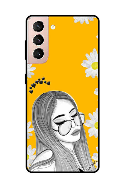 Covernex غطاء حماية لهاتف سامسونج جالاكسي S21 بلس - فتاة تحب خيالات النظارات