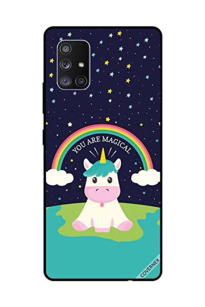 Covernex غطاء حماية لهاتف سامسونج جالاكسي A71 بتصميم وحيد القرن السحري