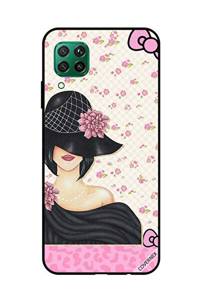 Covernex غطاء حماية لهاتف هواوي نوفا 7i / P40 لايت - فتاة سوداء