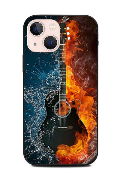 Covernex غطاء حماية لهاتف Apple iPhone 13 Mini Fire Ice Guitar