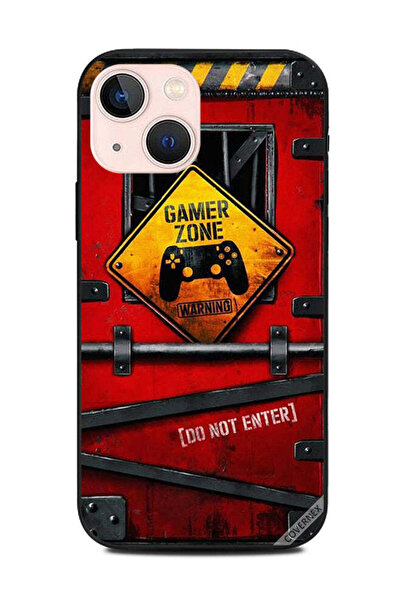 Covernex غطاء حماية لجهاز Apple iPhone 13 Mini Gamer Zone تحذير