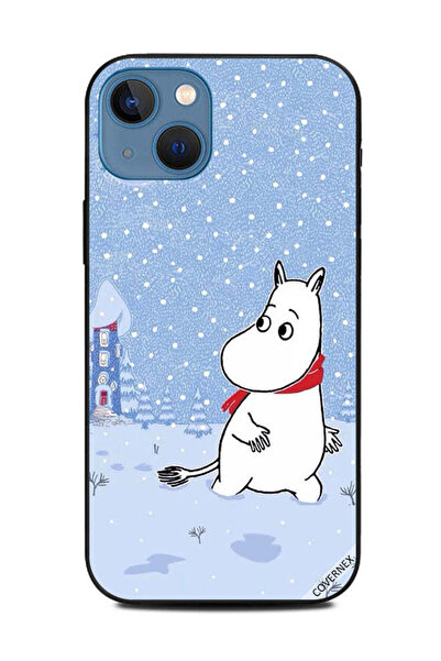 Covernex غطاء حماية لهاتف Apple iPhone 13 - فرس النهر الصغير في الجليد