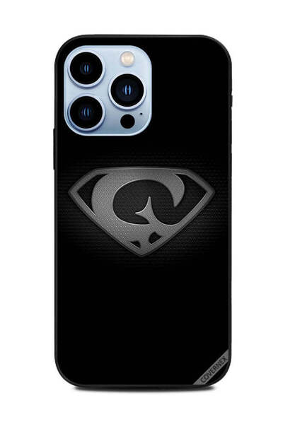 Covernex غطاء حماية لهاتف Apple iPhone 13 Pro الأبجدية أبيض وأسود G