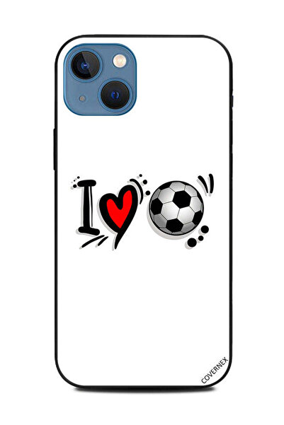 Covernex غطاء حماية لهاتف Apple iPhone 13 - أحب كرة القدم