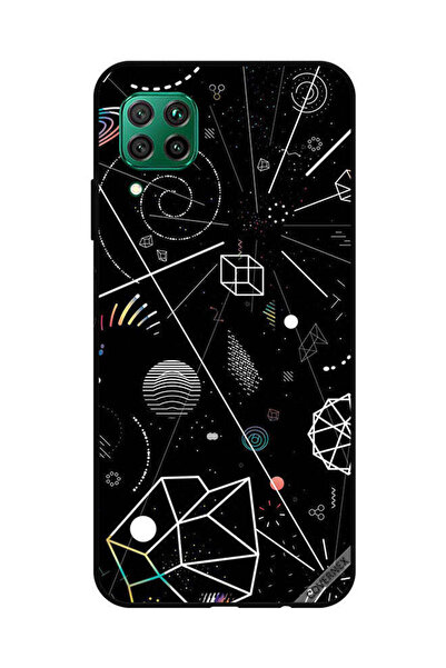 Covernex غطاء حماية لهاتف هواوي نوفا 7i / P40 لايت بأشكال هندسية