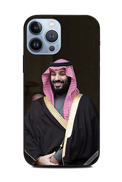 Covernex غطاء حماية لهاتف آبل آيفون 13 برو ماكس محمد بن سلمان مبتسمًا