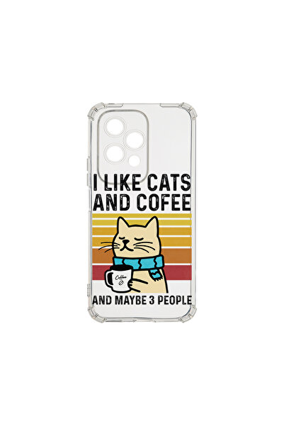 bestcase ® Carcasă antișoc pentru Honor 200 Lite, Pisici și cafea, 1828624 AS...