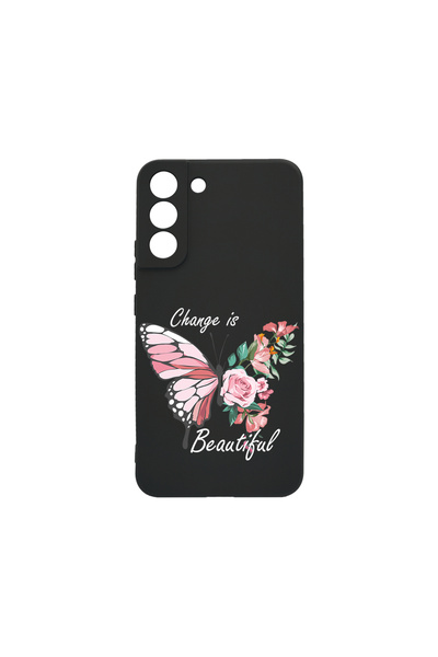 bestcase ® Husă Slim Silicon pentru Samsung Galaxy S23, Change is Beutiful, 1...