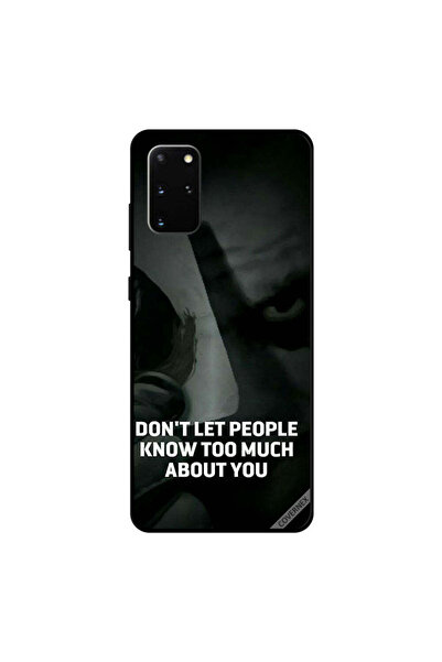 Covernex غطاء حماية لهاتف Samsung Galaxy S20 Plus لا تدع الناس يعرفون الكثير عنك