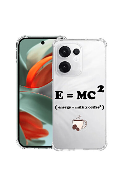bestcase Husă antișoc pentru OPPO Reno 14 F / FS cu design Energy = Coffee X ...
