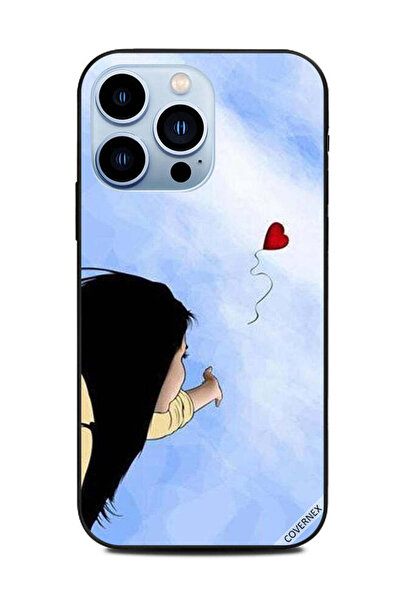 Covernex غطاء حماية لهاتف Apple iPhone 13 Pro - قلب طائر