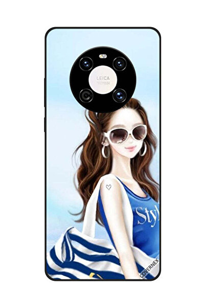 Covernex غطاء حماية لهاتف هواوي ميت 40 برو/40 برو+ - تصميم قميص أزرق