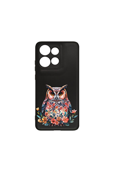 bestcase ® Husa Slim Silicon pentru Motorola Edge 50 Neo, OWL, 1908269 B 1879