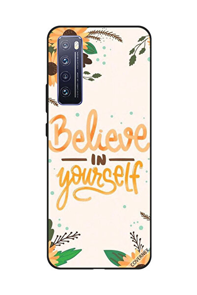 Covernex غطاء حماية لهاتف هواوي نوفا 7 - ثق بنفسك - زهور الشمس