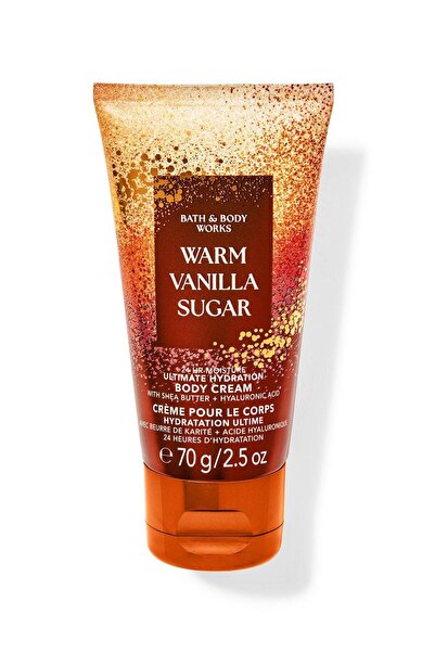 Bath & Body Works Warm Vanilla Sugar Seyahat Boy Vücut Kremi 70 g