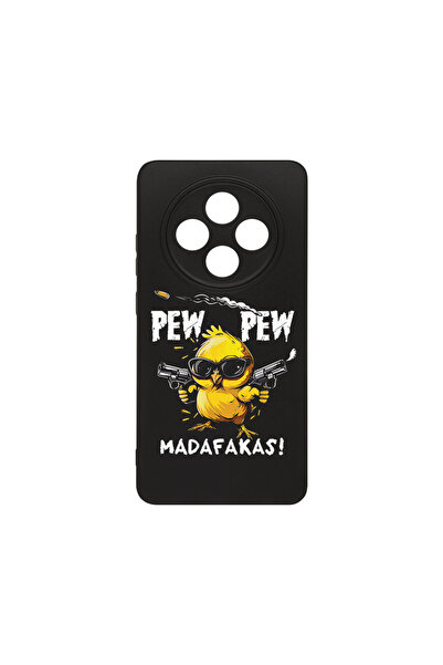 bestcase Husă subțire din silicon pentru OPPO Reno12 F / Reno12 FS, Pew Pew, ...