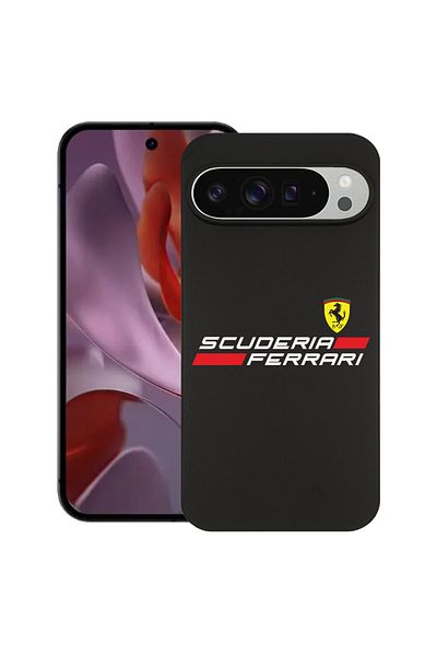 bestcase ® Slim Silicon Case For Google Pixel 10 / Pixel 10 Pro, Ferrari Scuderia, 2030992 B 1886