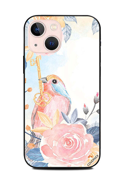 Covernex غطاء حماية لهاتف Apple iPhone 13 Mini ببغاء الحب