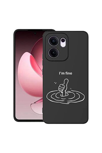 bestcase ® Husa Slim Silicon pentru OPPO Reno13 F / Reno13 FS, I'm Fine, 2022...