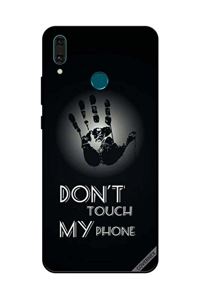 Covernex Protective Case Cover For Huawei Y9 2019 Don't Touch My Phone Hand
