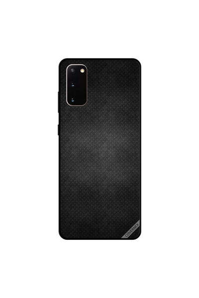 Covernex غطاء حماية لهاتف سامسونج جالكسي S20 بنقشة جلد أسود منقط
