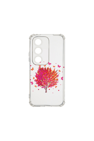 bestcase ® Carcasă antișoc pentru Oppo A80 5G, Copac cu fluturi, 1925007 AS 1846