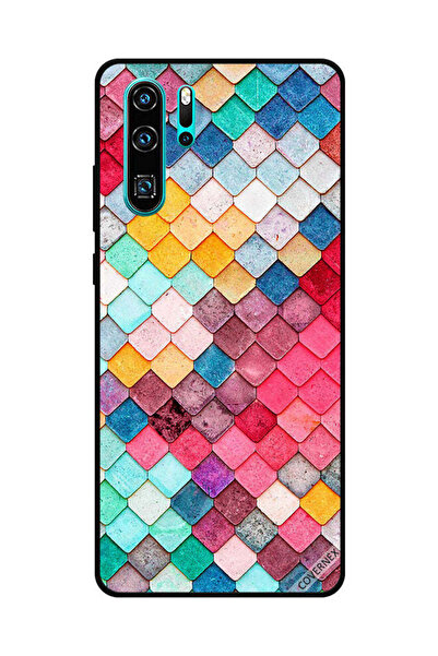 Covernex غطاء حماية لهاتف هواوي بي 30 برو بنمط مربع ماسي