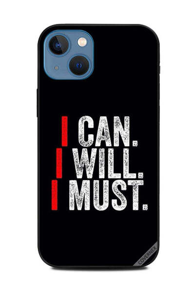 Covernex غطاء حماية لجهاز Apple iPhone 13 أنا أستطيع، أنا سأفعل، أنا يجب أن أفعل